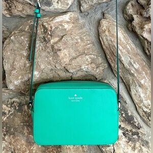 Kate Spade Vibrant Green Crossbody Bag